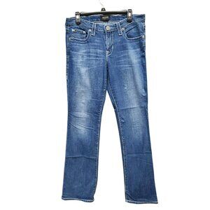 Big Star Womens 30 LONG New Hazel‎ Boot Bootcut Jeans Blue Denim Mid Rise